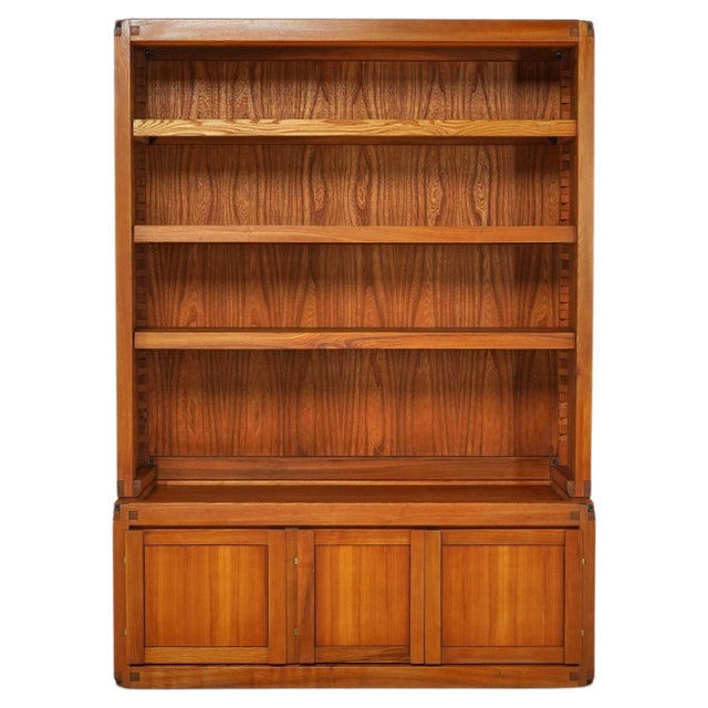 Large French B10 Bookcase Cabinet by Pierre Chapo, 1960 For Sale - Image 13 of 13
