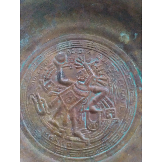 Mexican 1970's 20 Centavos Mexican Coin Ashtray For Sale - Image 3 of 7