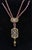 2000 - 2009 Heidi Daus Art Deco Lavender Swarovski Crystal Signed Necklace New W/ Box Retired For Sale - Image 5 of 12