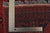 Turkmen Rug 5'2'' X 6'7'' Red Wool Tribal Hand-Knotted Oriental Carpet For Sale - Image 12 of 12