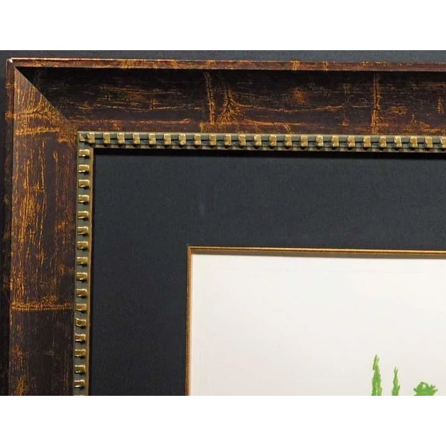 Orange 1980s Salvador Dali Intra Uterine Paradisiac Locomotion Authentic Art Hand Signed For Sale - Image 8 of 9