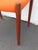 Wood Jl Moller Danish Mid Century Modern Teak Upholstered Stool 6595 For Sale - Image 7 of 12