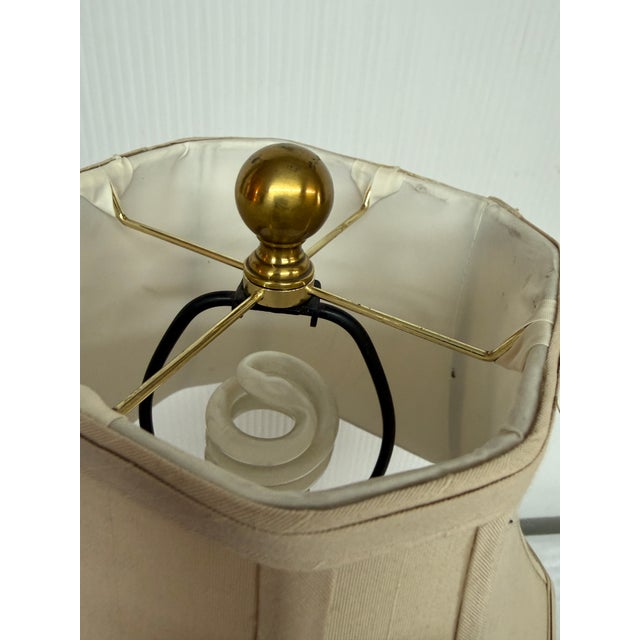 Ceramic Japanese Imari Porcelain Table Lamp For Sale - Image 7 of 12