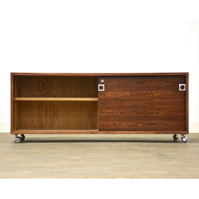 Mid-Century Modern Rosewood Credenza Console by Bodil Kjaer For Sale - Image 3 of 12