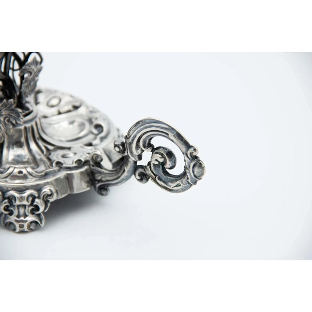 Silver Paddle with Vine Reliefs For Sale - Image 4 of 6