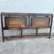 Chinoiserie Vintage Chinoiserie Black and Burlwood King Size Headboard For Sale - Image 3 of 5