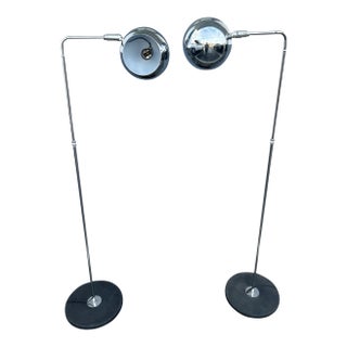 1970s Chrome Floor Lamps For Sale