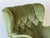 Scandinavian Mordern Wingback Lounge Chair in Green Velvet, 1940s For Sale - Image 6 of 14