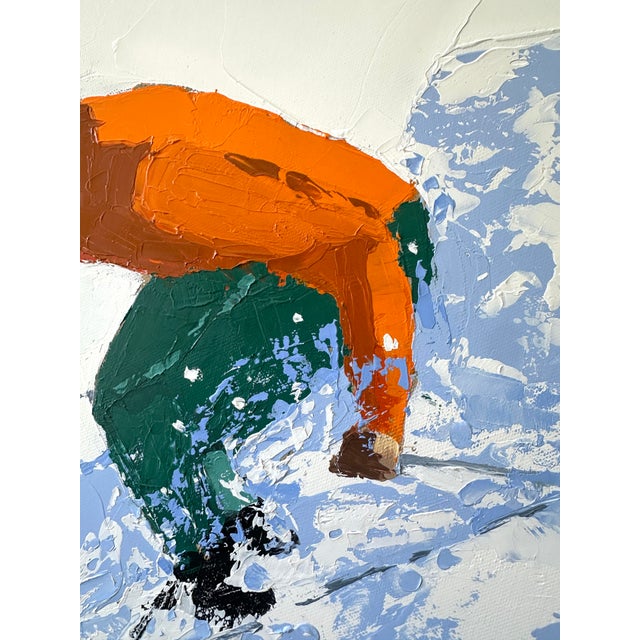 2020s "Velocity" Modern Original Oil Painting, by Jennifer Hohlfelder For Sale - Image 5 of 7