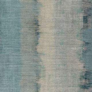Harlequin Lustre Wallpaper in Topaz/Argent For Sale