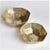 Modern Octagon Shaped Gold Serving Bowls - Set of 2 For Sale - Image 3 of 4