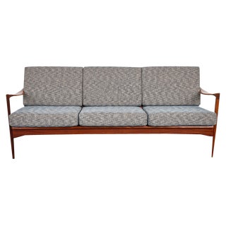 Mid-Century Teak Candidate Sofa by Ib Kofod Larsen for O.P.E., Sweden, 1960s For Sale