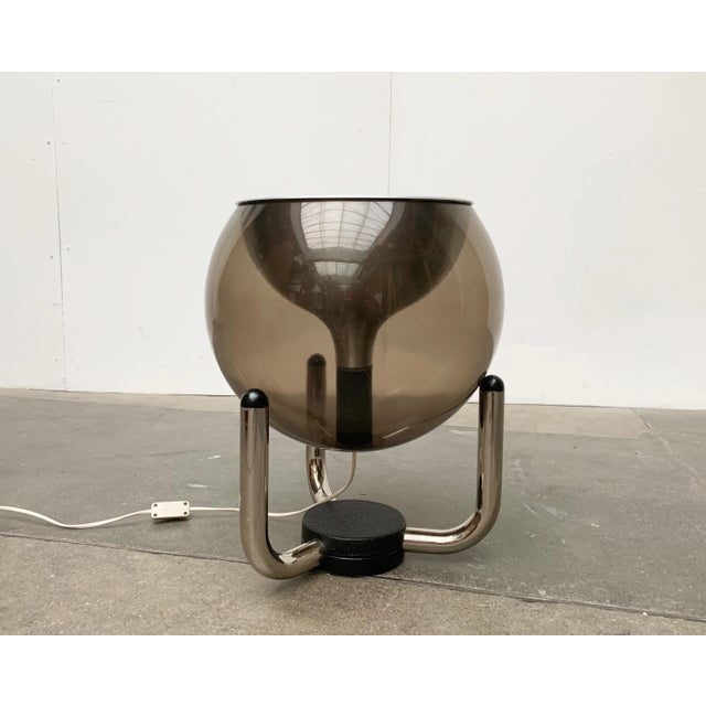 Black Swiss Space Age Floor Lamp from Temde For Sale - Image 8 of 18