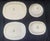 4-piece servingware set featuring the iconic "Fruit Basket" pattern by Mason's Ironstone, a staple of English transferware...
