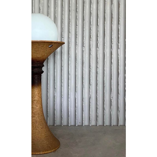 Mid-Century Modern Ceramic Floor Lamp by Doria Leuchten, 1970s For Sale - Image 3 of 6