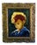 Hannibal De Bellis, Portrait of a Child's Face, 1920s, Oil Painting on Panel, Framed For Sale
