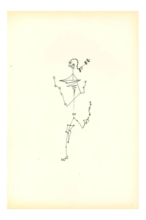 Bruno Capacci, Composition of Diodora, Original Lithograph, 1950s