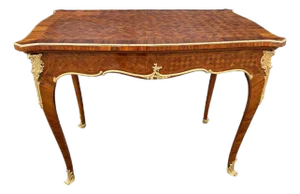1840s French Neoclassical Mahogany Gilt Bronze Table 1pc Art
