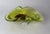 1970s Vintage Murano Sommerso Apple Green and Brown Glass Bowl with Organic Sculptural Form, 1970 For Sale - Image 5 of 16