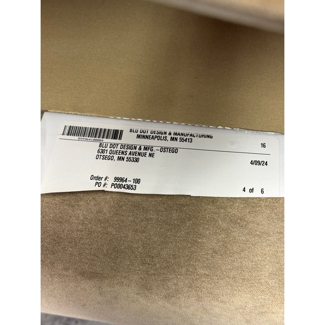 Blu Dot Paramount Sofa, Small For Sale - Image 12 of 12