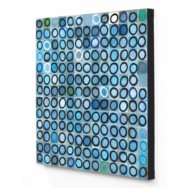 169 Circles - Abstract Geometric Painting Original Artwork by Brandon Neher For Sale In Los Angeles - Image 6 of 9