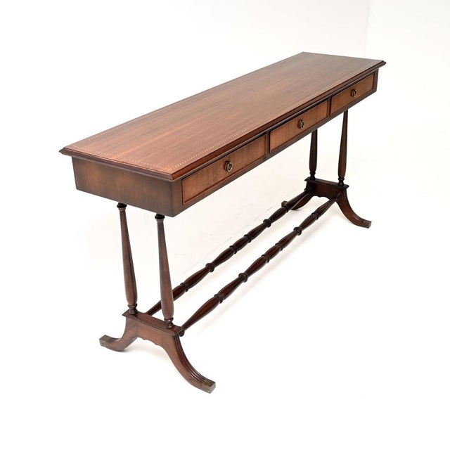 Vintage Georgian Console Table, 1950s For Sale - Image 4 of 12
