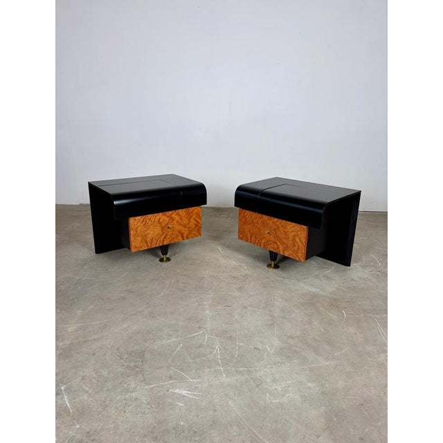 Nightstands by Pierre Cardin, 1970s, Set of 2 For Sale - Image 11 of 16