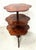 Wood Antique Mute Serving Table with Three Marquetry Trays, 1800s For Sale - Image 7 of 13