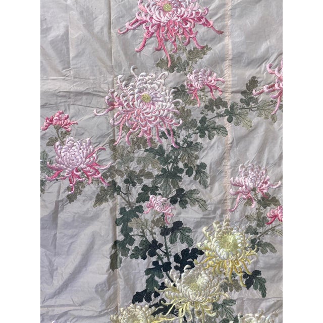 Vintage Chinese Silk Embroidery For Sale - Image 14 of 18