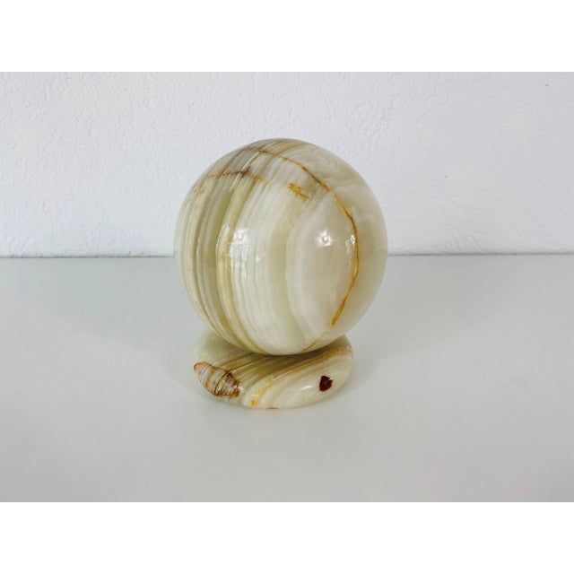 Mid-Century Modern Marble Table Lamp, Italy, 1970s For Sale - Image 3 of 7