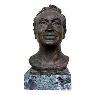 Unkwon, Bronze on a Terrace, 1980s, Bronze For Sale