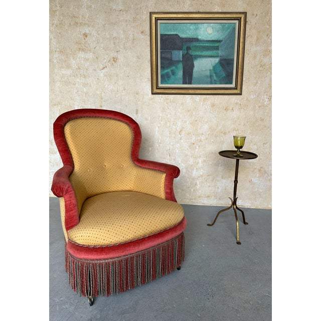 Spanish Spanish Iron Drinks Table With Pointed Stem For Sale - Image 3 of 11