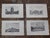 Realism Authentic Antique 19th Century Paris Landmark.Engravings - Set of 9 For Sale - Image 3 of 8