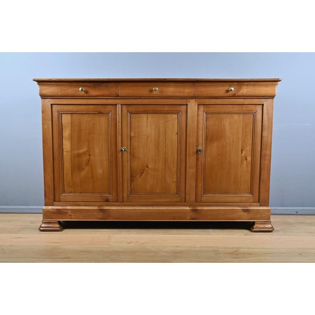 Louis-Philippe Style Sideboard in Cherrywood, 1800s For Sale - Image 6 of 18