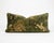 English Marly and Mohair Forest Greens Lumbar Pillow For Sale - Image 3 of 3