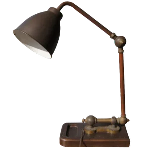 Vintage Marine England Brass Copper Table Lamp 1930
