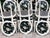 Mid 20th Century A Set of Eight Maison Jansen Style French Louis XVI Chairs With New Upholstery For Sale - Image 5 of 12
