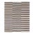 Galerie Shabab Collection Mid-20th Century Turkish Flat-Weave Kilim Accent Rug in Brown, Cream, & Black For Sale