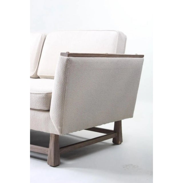 A. Brandt for Ranch Oak Cerused Oak Minimalist Three Seat Sofa. For Sale - Image 12 of 12