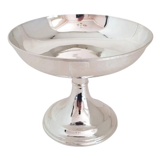 George VI Sterling Silver Tazza or Fruit Bowl, Sheffield, 1940 For Sale