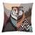 Mountain Bear Woven Cushion With Feather Filler - 42x42cm (17"x17") For Sale