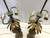 20th Century Palm Beach Chic Parrot and Palm Tree Lamps- A Pair For Sale - Image 9 of 18