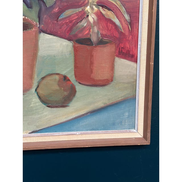 Valbo, Still Life, 1960s, Oil on Panel, Framed For Sale - Image 16 of 18