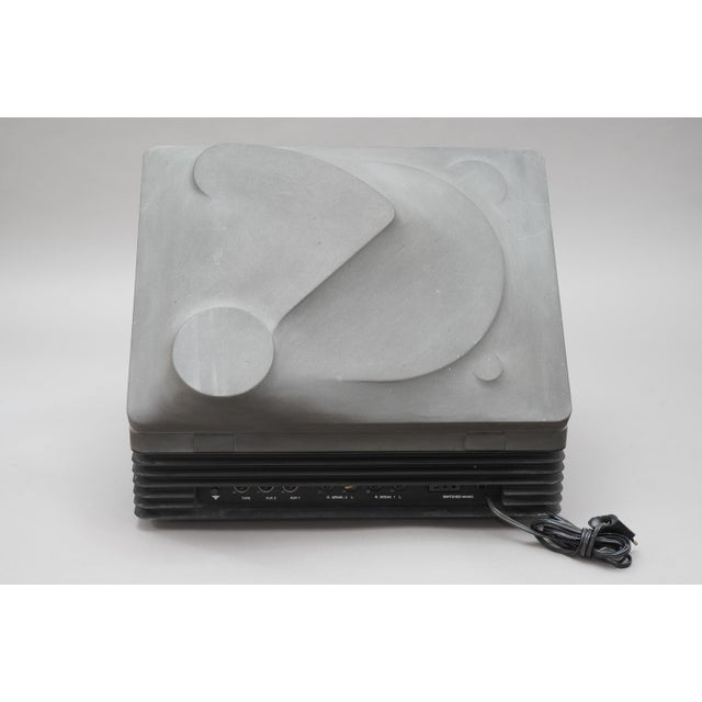 Plastic Concept 101 Turntable and DA 101 Speakers by Marco Zanuso, Roberto Lucci and Paolo Orlandini for Brionvega, 1974, Set of 3 For Sale - Image 7 of 18
