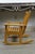 Vintage Mission Oak Child Doll Dollhouse Size Rocking Chair Rocker 23" For Sale - Image 12 of 13