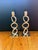Pair Christofle Vertigo 3 Ring Candlesticks For Sale - Image 12 of 12