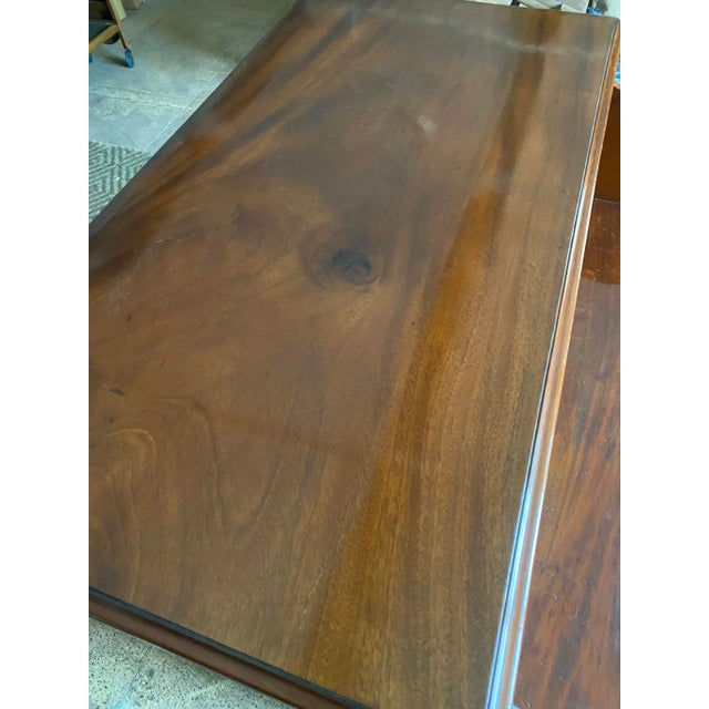 Wood Antique English Georgian Secretary Chest Mahogany Circa 1800 For Sale - Image 7 of 13