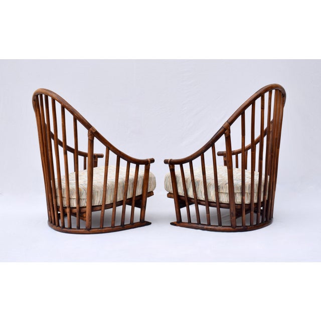 Wood 1960's Pair of Danish Modern Spindle Back Chairs in the Manner of Hans Wegner For Sale - Image 7 of 12