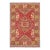 Vintage Oushak Lamb's Wool Area Rug, 4' 1" X 6' 0", Red For Sale