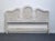 Thomasville Furniture Debussy Collection Off White Painted French Provincial King Size Caned Headboard 9455-456 For Sale In Kansas City - Image 6 of 9